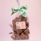 Large gift bag of chocolate cinder toffee- Rupert's Candy