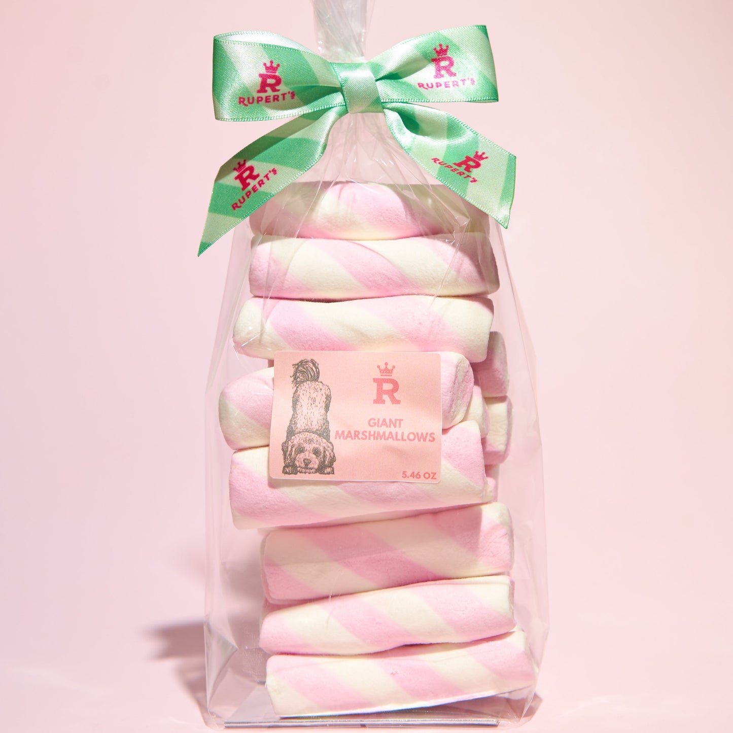 Large  gift bag of our giant marshmallows- Rupert's Candy