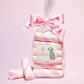 Small sweets gift bag of our giant marshmallows with marshmallows placed in front- Rupert's Candy