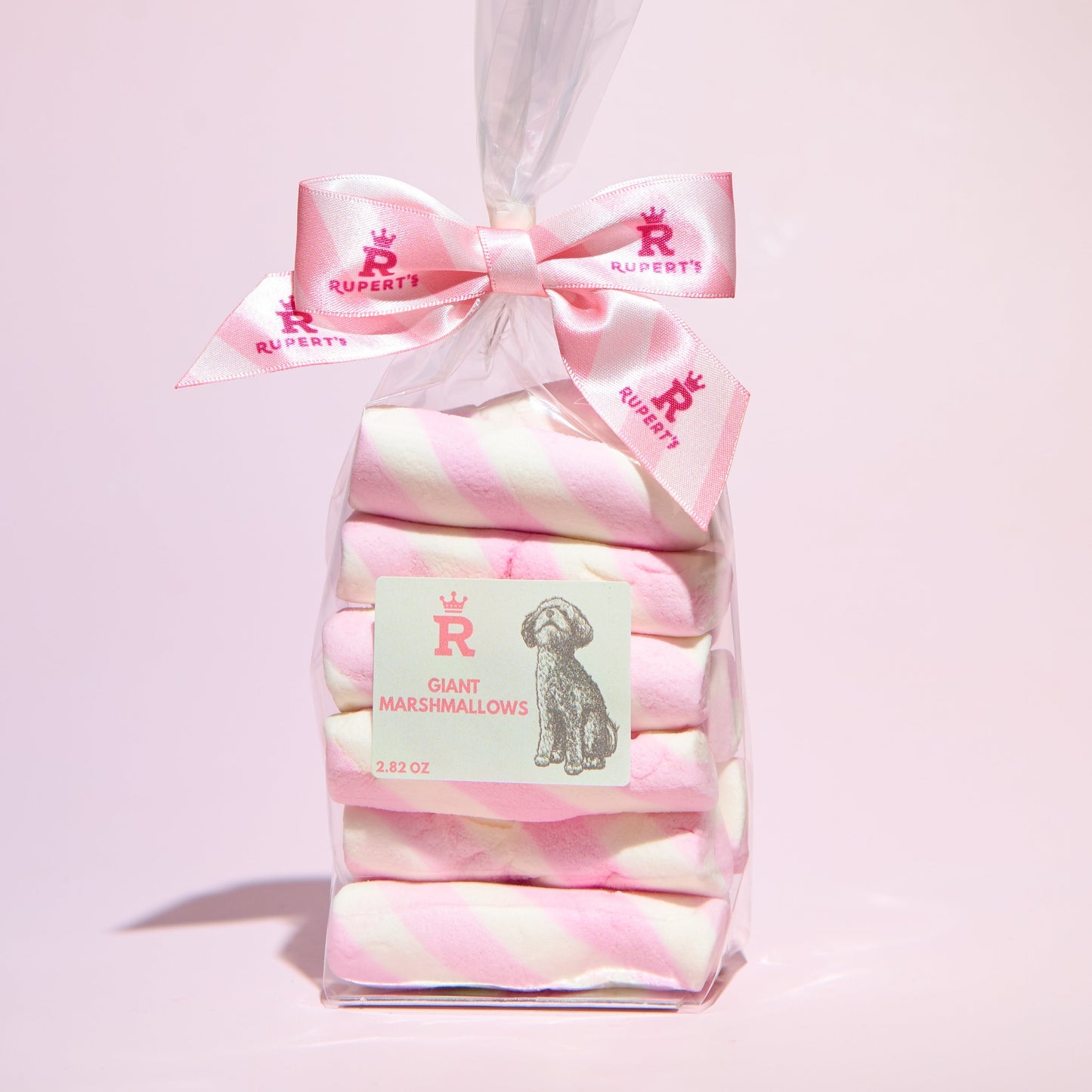 Small sweets gift bag of our giant marshmallows- Rupert's Candy